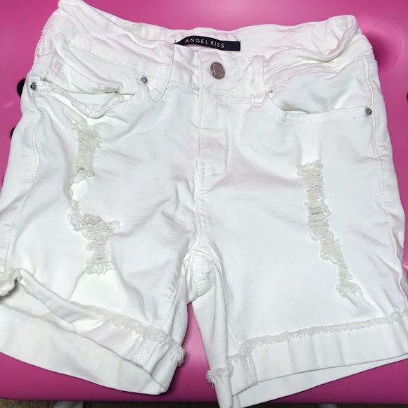 Angel Kiss white shorts - Picture 1 of 1
